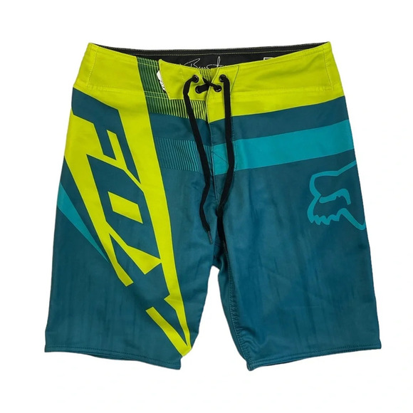 SH264 Mens Fox Racing Andy Irons Signature Series Stretch Board Shorts 29 - Picture 1 of 5